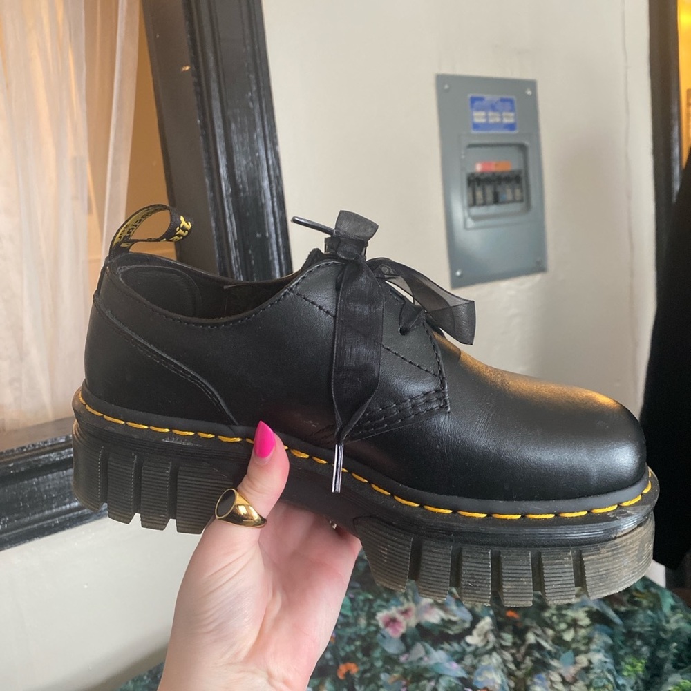 Doc Marten Platform Loafers Audrick Nappa Leather W8
